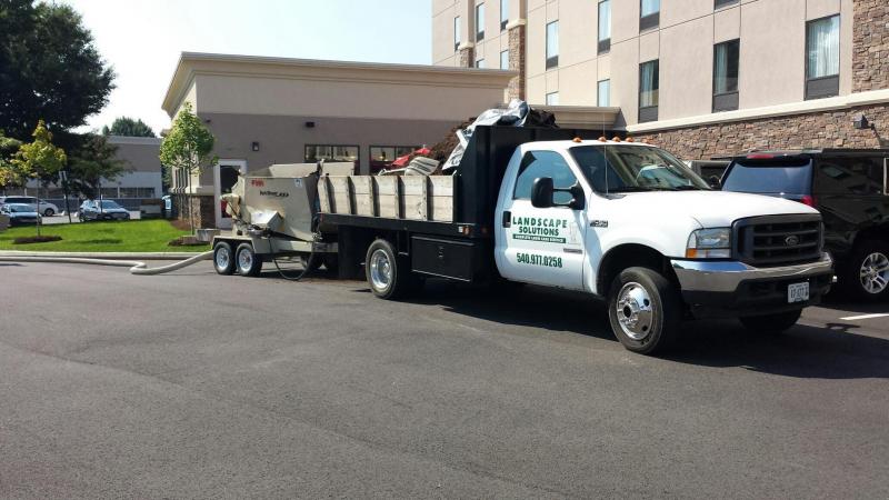 Landscape Solutions truck