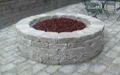 Solid Accent Fire Pit 